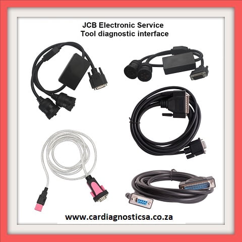 JCB Electronic Service Tool Truck Diagnostic Interface