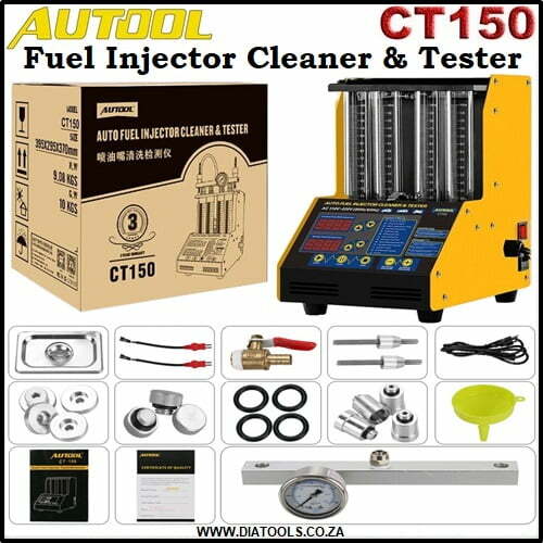 Autool CT150 4-Cylinder Auto Fuel Injector Tester & Cleaner - Image 5