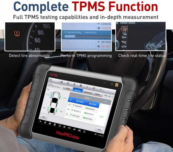 Autel MaxiPRO MP808TS Diagnostic Tool TPMA Functions