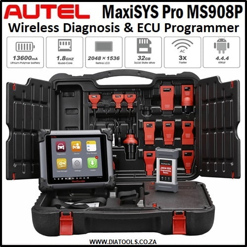 Autel MaxiSYS Pro MS908P Wireless Diagnostic and ECU Programmer - Image 4