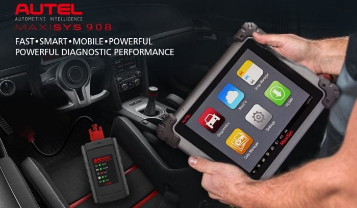 Autel MaxiSys MS908 Diagnostic System Banner