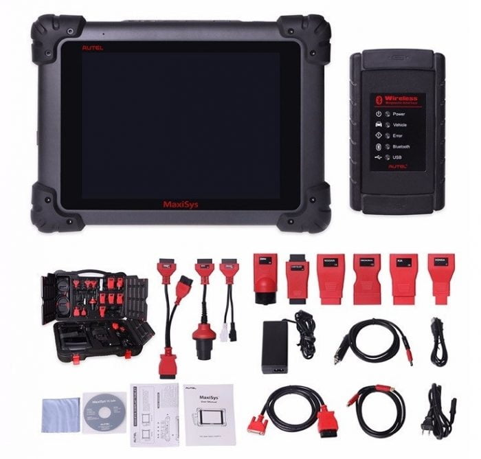 Autel MaxiSys MS908 Diagnostic System Package List
