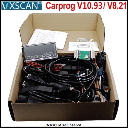 VXSCAN CARPROG Full Set V10.93 With 21 Adapters - Image 5