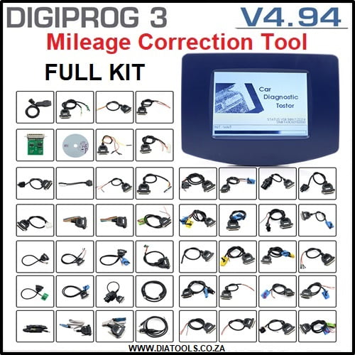 Digiprog 3 Mileage Correction Tool Full Kit - Image 4