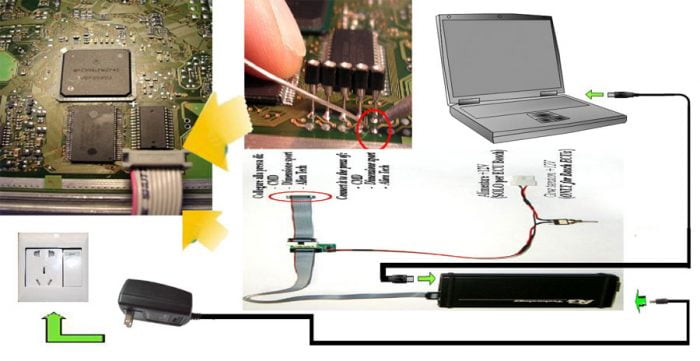 FGTech Galletto 4 Master BDM Connection 1