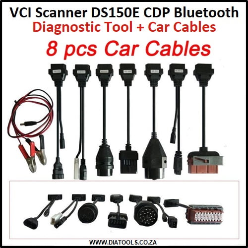 VCI DS150E OBDII Diagnostic Tool + Cars Cables - Image 3