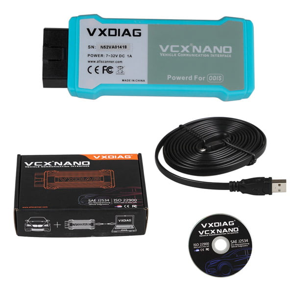 VXDIAG VCX NANO 5054 ODIS Package List