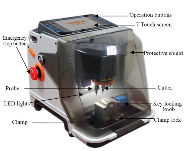 Xhorse Condor XC-Mini Plus Key Cutting Machine Overview
