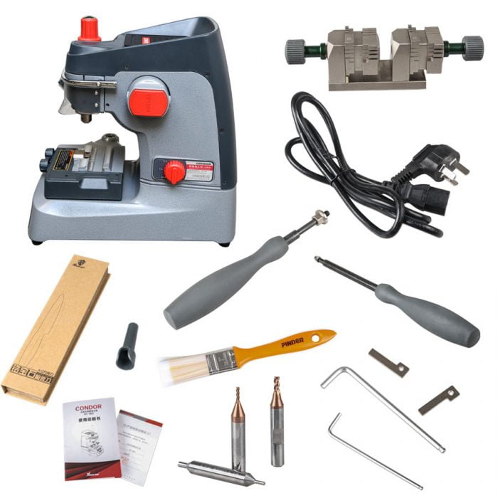 Xhorse Condor XC002 Mechanical Key Cutting Machine Package List