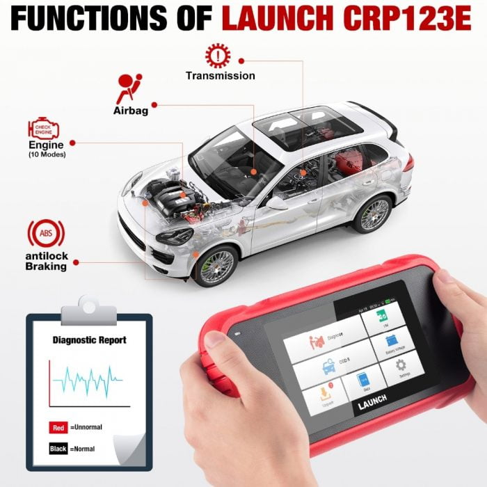LAUNCH CRP123E Diagnostic tool Functions