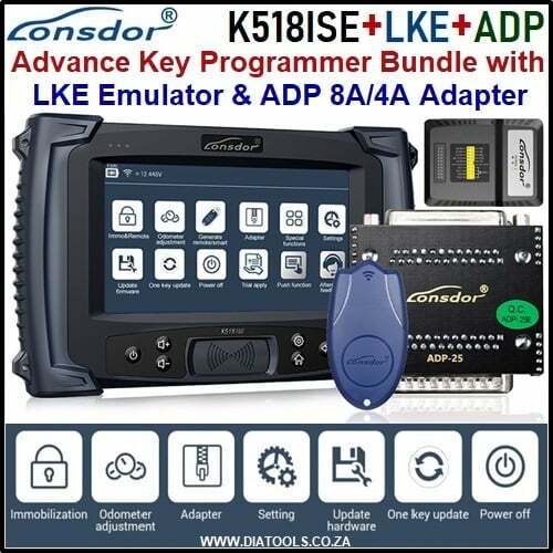 Lonsdor K518ISE Full Kit Key Programmer