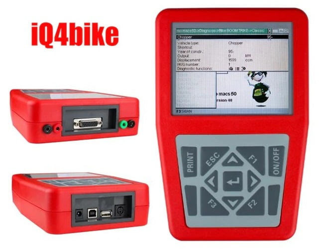 iQ4bike Universal Motorcycles Diagnostic Tool Main Unit