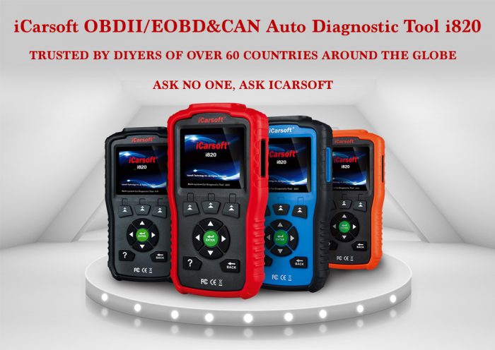 iCarsoft i820 OBDII/EOBD CAN Car Diagnostic Tool