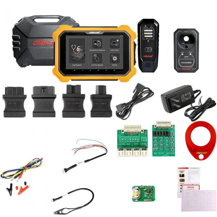 OBDSTAR X300 DP Plus Standard Version Key Programmer with Mileage Correction Package List
