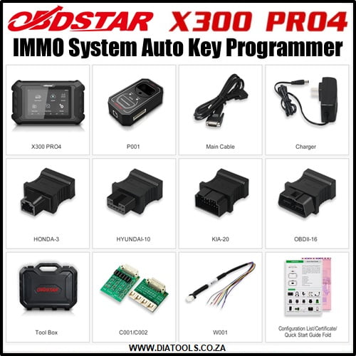 OBDStar X300 Pro4 IMMO Key Programmer Device - Image 4