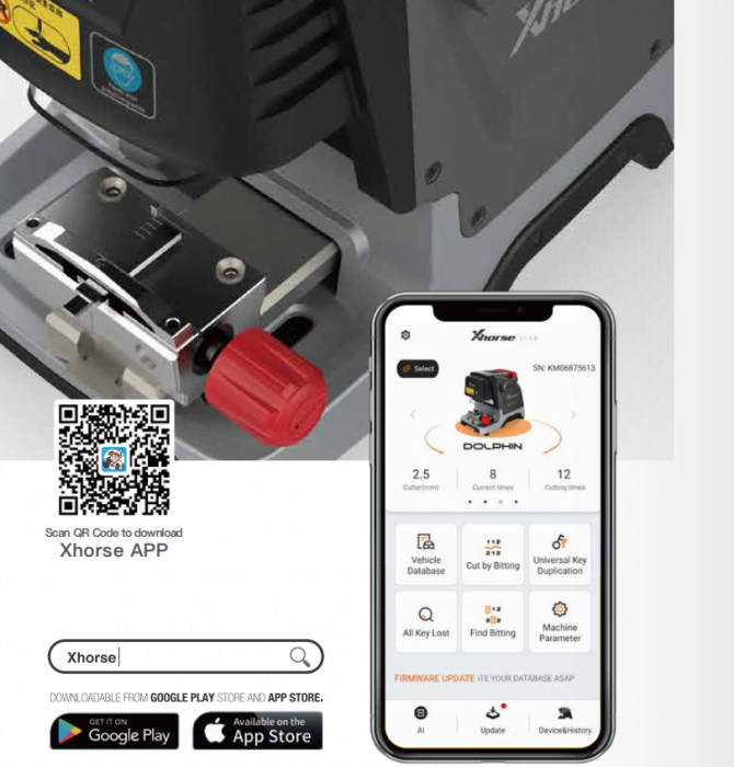 Xhorse Condor Dolphin XP005 Automatic Key Cutting Machine