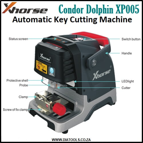 Xhorse Condor Dolphin XP005 Automatic Key Cutting Machine - Image 4