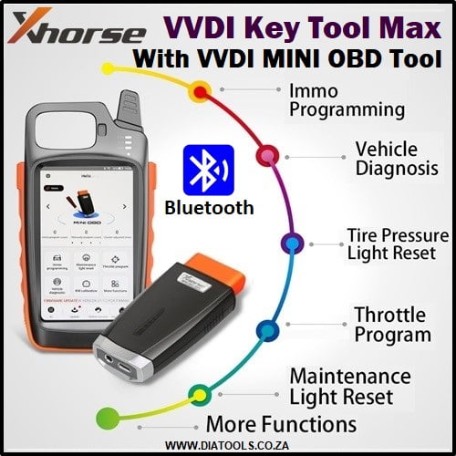 Xhorse VVDI Key Tool Max with VVDI MINI OBD Tool