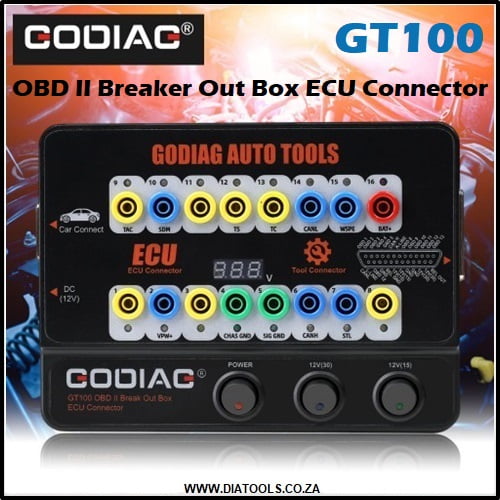 Godiag GT100 OBD II Break Out Box ECU Connector