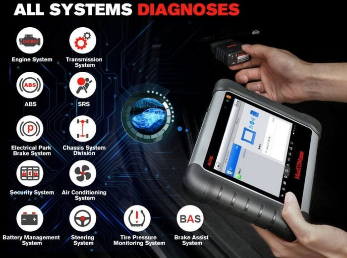 Autel MaxiCOM MK808TS Full System Diagnostic Tool 