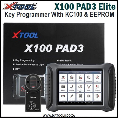 XTool X100 PAD3 Elite Key Programmer with KC100 & EEPROM - Image 3