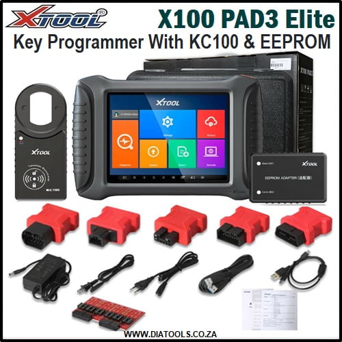 XTool X100 PAD3 Elite Key Programmer with KC100 & EEPROM - Image 4