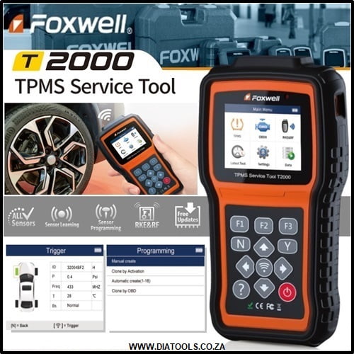 Foxwell T2000 TPMS Service Tool & Programmer