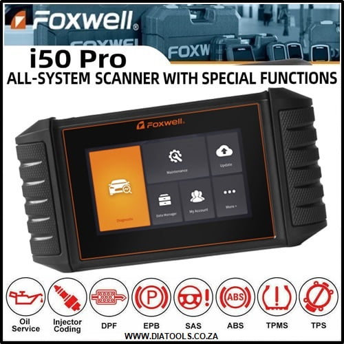 Foxwell i50 Pro All-System Scanner with Special Functions