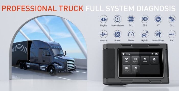 Ancel HD3200 Truck Diagnostic Tool Full System Diagnosis 