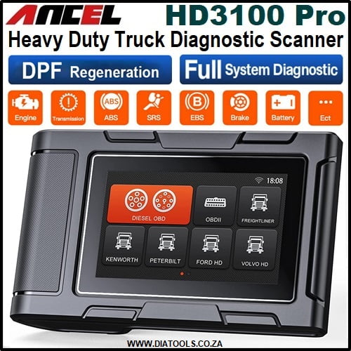 Ancel HD3100 Pro Heavy Duty Truck Diagnostic Tool
