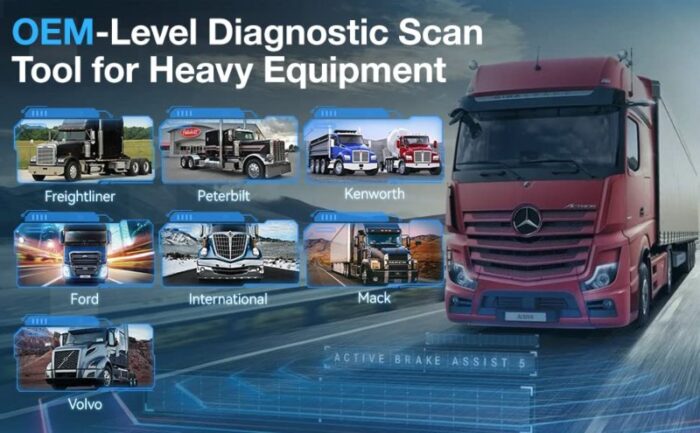 Ancel HD3100 Pro Heavy Duty Truck Diagnostic Tool 1