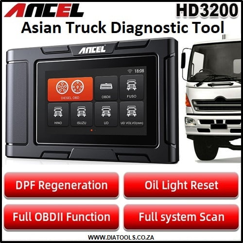 Ancel HD3200 Heavy Duty Truck Diagnostic Tool