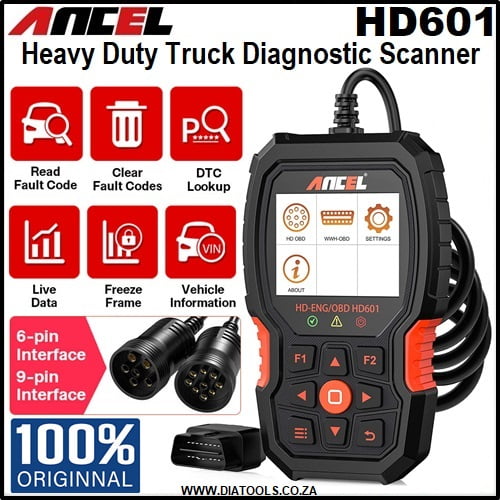Ancel HD601 Heavy Duty Truck Code Reader