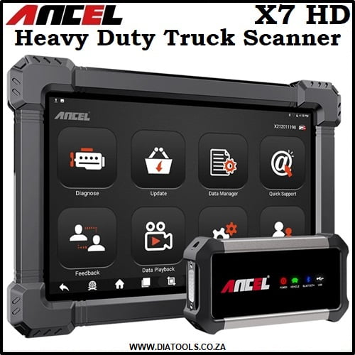 Ancel X7 HD Heavy Duty Truck Diagnostic Tool - Image 3