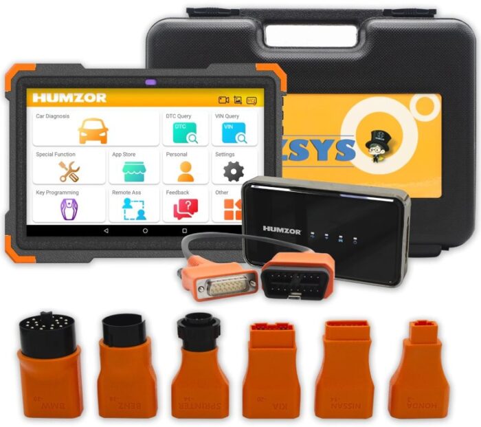 Humzor NexzSYS NS366S Diagnostic Tool Package List