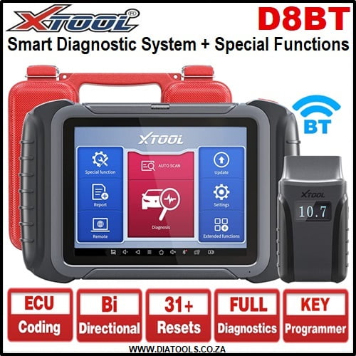 XTool D8BT Full System Diagnostic Tool With Service Functions