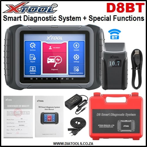 XTool D8BT Full System Diagnostic Tool With Service Functions - Image 6