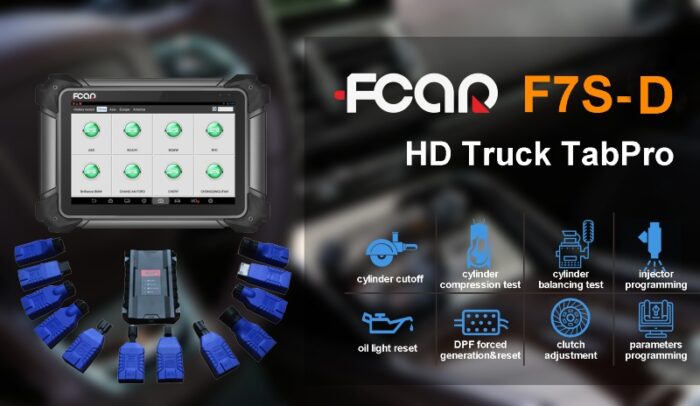 FCar F7S-D Diagnostic Platform for Heavy Duty Truck