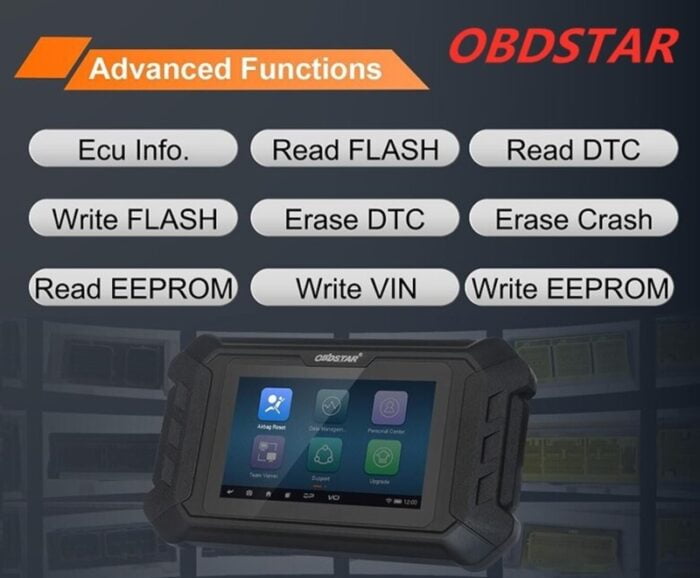 OBDStar P50 Airbag Reset Tool Advanced Functions