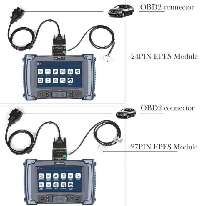Lonsdor Super ADP 8A/4A Adapter for Toyota & Lexus How to connect