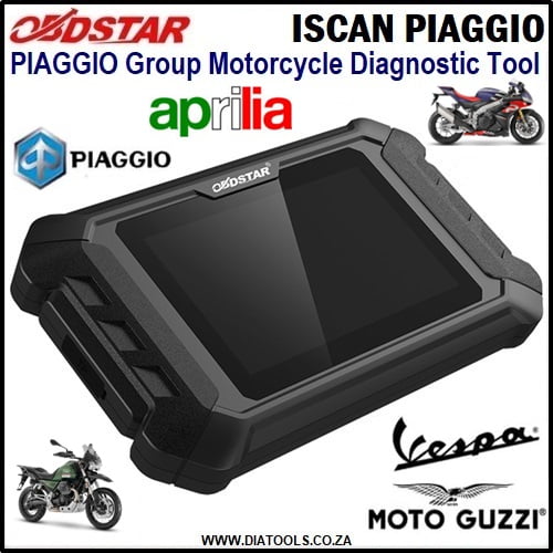 OBDStar ISCAN PIAGGIO Group Motorcycle Diagnostic Tool - Image 3