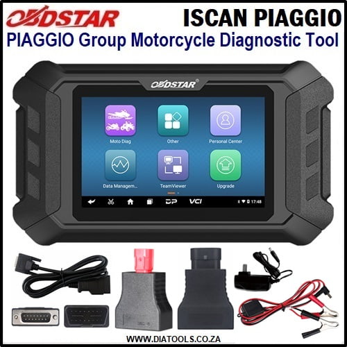 OBDStar ISCAN PIAGGIO Group Motorcycle Diagnostic Tool - Image 5