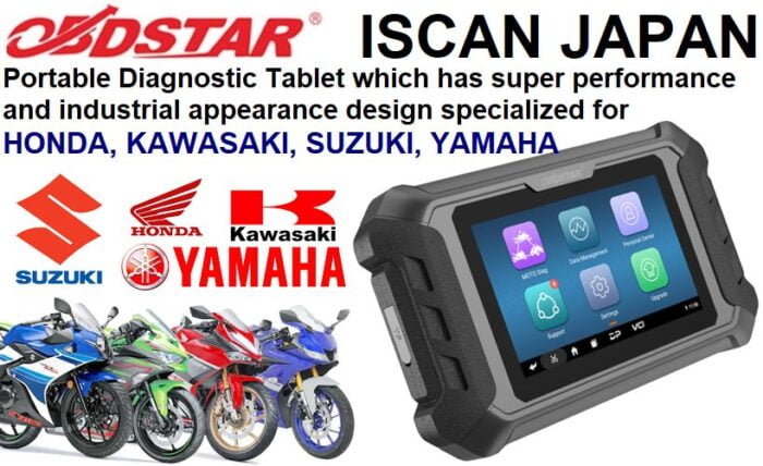 OBDStar ISCAN Japan Motorcycle Diagnostic Tool