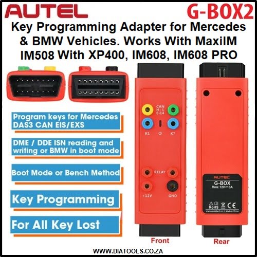 Autel G-BOX2 Key Programming Adapter