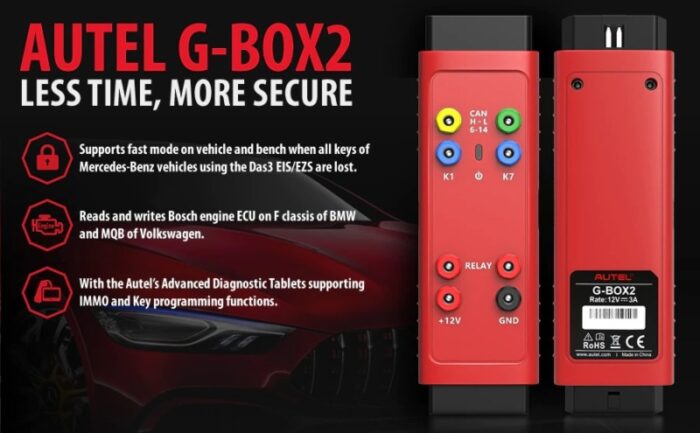 Autel G-BOX2 Key Programming Adapter