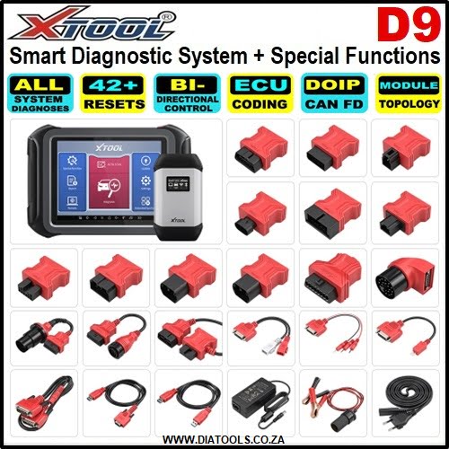 XTool D9 Automotive Professional Diagnostic Tool - Image 5