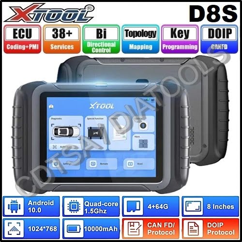 XTool D8S Smart Diagnostic Tool & Key programmer