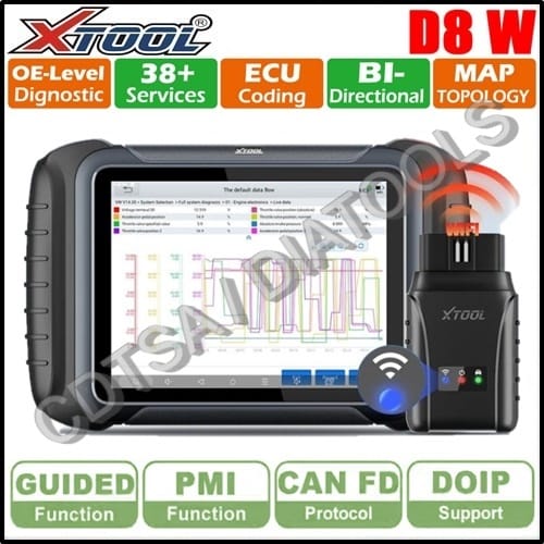 XTool D8W Diagnostic Tool & Key Programmer - Image 3